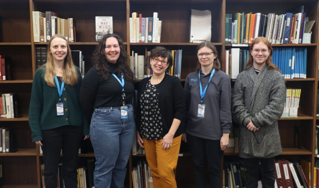 Image of book recommendation staff.